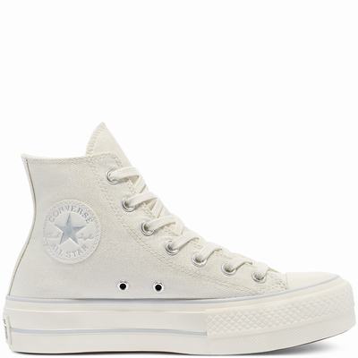 Női Converse Digital Powder Platform Chuck Taylor All Star Magasszárú Cipő CO8921653 Titán/Titán